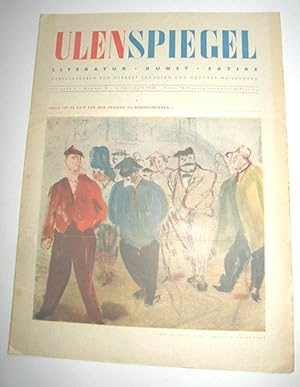 Bild des Verkufers fr Ulenspiegel Jahrgang 3 (1948), Heft 8 (April 1948) zum Verkauf von Antiquariat Zinnober