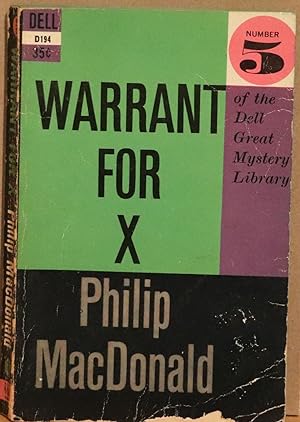 Warrant for X