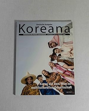 Bild des Verkufers fr Koreana - Koreanische Kultur und Kunst, Jahrgang 3, Nr. 2 (Sommer 2008): Korea auf dem Weg zur multikulturellen Gesellschaft. zum Verkauf von Versandantiquariat Waffel-Schrder