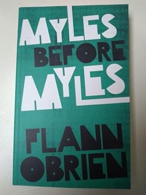 Imagen del vendedor de Myles before myles a la venta por Libros Ambig