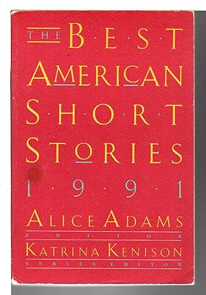 Seller image for THE BEST AMERICAN SHORT STORIES 1991. for sale by Bookfever, IOBA  (Volk & Iiams)