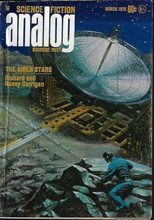 Immagine del venditore per ANALOG Science Fiction/ Science Fact: March, Mar. 1970 ("One Step from Earth") venduto da Books from the Crypt