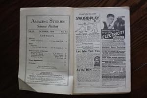 Image du vendeur pour AMAZING STORIES (Pulp Magazine). October 1936; -- Volume 10 #12 The Council of Drones by W. K. Sonnemann; mis en vente par Comic World