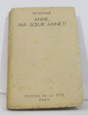 Seller image for Anne ma soeur anne for sale by crealivres