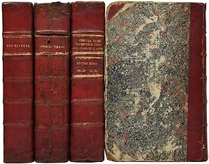 Seller image for Don Quixote; Pamela; Peruvian Tales etc; Arabian Nights [Four bound volumes of The Novelist's Magazine] for sale by Adrian Harrington Ltd, PBFA, ABA, ILAB