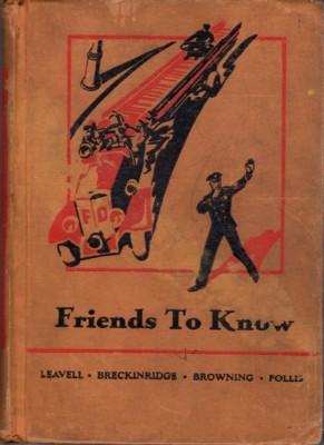 Seller image for Friends to Know for sale by Reflection Publications