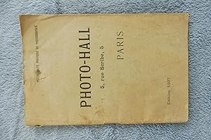 Petit Traité Pratique De Photographie PHOTO-HALL, PARIS Edition 1897