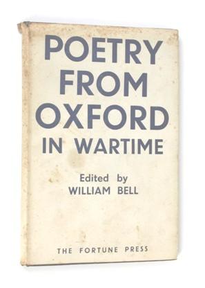 Poetry from Oxford in Wartime