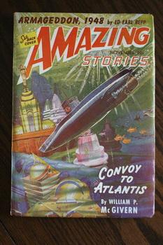 Imagen del vendedor de AMAZING STORIES (Pulp Magazine). November 1941; -- Volume 15 #11 Convoy to Atlantis by William P. McGivern; a la venta por Comic World