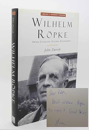 Imagen del vendedor de WILHELM ROPKE Signed a la venta por Rare Book Cellar