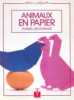 Animaux en papier. Pliages et découpages