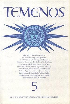 TEMENOS 5.: A Review Devoted to the Arts of the Imagination