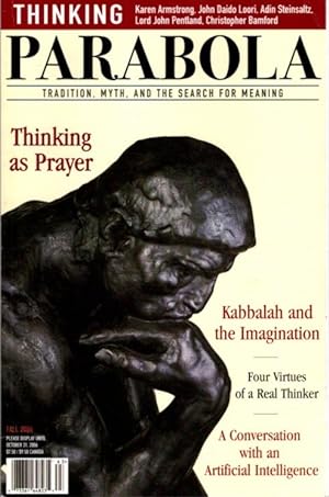 Seller image for THINKING: PARABOLA, VOL 31, NO 3, FALL 2006 for sale by By The Way Books