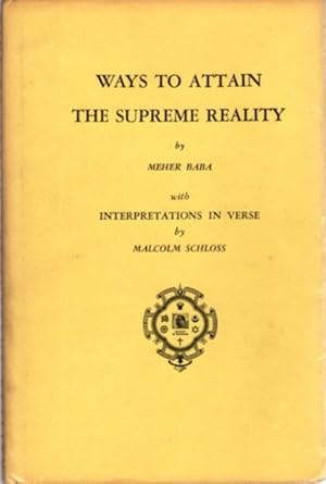 Imagen del vendedor de WAYS TO ATTAIN SUPREME REALITY a la venta por By The Way Books