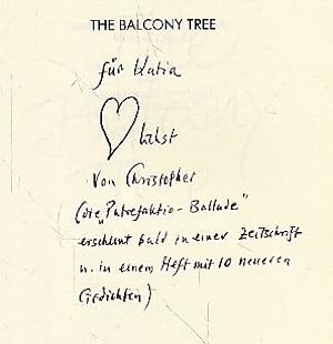 Bild des Verkufers fr The Balcony Tree. zum Verkauf von Fundus-Online GbR Borkert Schwarz Zerfa
