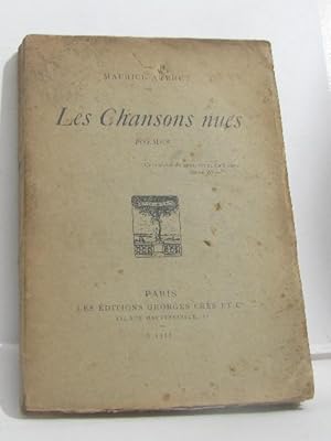 Les chansons nues poèmes