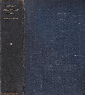 Seller image for Letters of James Russell Lowell Volume II for sale by Kayleighbug Books, IOBA