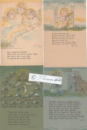 Imagen del vendedor de MARIE VON OLFERS (Pseudonym M(aria) Werner, Werner Maria; * 27. Oktober 1826 in Berlin; ? 8. Januar 1924 ebenda) deutsche Schriftstellerin, Illustratorin und Salonnire a la venta por Herbst-Auktionen