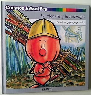 Imagen del vendedor de Cuentos infantiles - La cigarra y la hormiga N 7 - Para leer, jugar y aprender a la venta por Librera Salvalibros Express