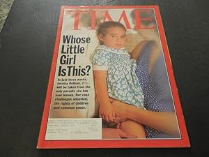 Time July 19 1993 Jessica DeBoer Challenges On Adoption