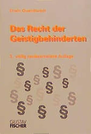 Seller image for Das Recht der Geistigbehinderten for sale by Antiquariat Bookfarm