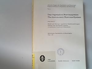 Bild des Verkufers fr Das vegetative Nervensystem / The autonomic nervous system / Hrsg. von K. Hartmann-von Monakow zum Verkauf von Antiquariat Bookfarm