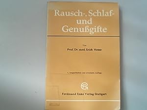 Immagine del venditore per Rausch-, Schlaf- und Genugifte venduto da Antiquariat Bookfarm