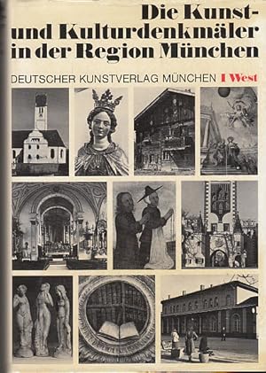 Bild des Verkufers fr Die Kunst- und Kulturdenkmler in der Region Mnchen. 1. Band: Westlicher Umkreis. zum Verkauf von AMAHOFF- Bookstores