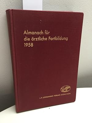 Seller image for Almanach fr die rztliche Fortbildung 1958 for sale by Kepler-Buchversand Huong Bach