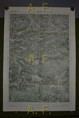 Bild des Verkufers fr 72 Mariazell, Provisorische Ausgabe der sterreichischen Karte, 1 : 50.000 (ca. 45 x 66 cm) zum Verkauf von Antiquarische Fundgrube e.U.