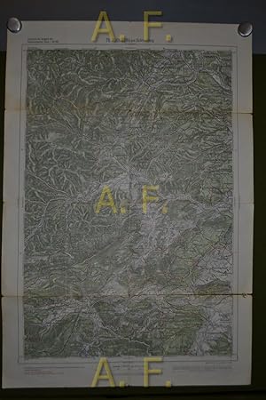 Bild des Verkufers fr 75 Puchberg am Schneeberg, Provisorische Ausgabe der sterreichischen Karte, 1 : 50.000 (ca. 45 x 66,5 cm) zum Verkauf von Antiquarische Fundgrube e.U.