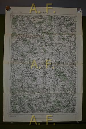 Bild des Verkufers fr 18 Weitra, Provisorische Ausgabe der sterreichischen Karte, 1 : 50.000 (ca. 45 x 67 cm) zum Verkauf von Antiquarische Fundgrube e.U.