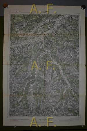 Immagine del venditore per 128 Grbming, Provisorische Ausgabe der sterreichischen Karte, 1 : 50.000 (ca. 45 x 67 cm) venduto da Antiquarische Fundgrube e.U.