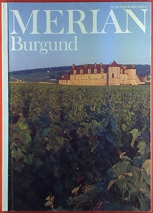 Bild des Verkufers fr MERIAN Burgund, HEFT 10/1996, 49. Jahrgang, Schtze im Fa - Goldener Trauerkult. zum Verkauf von biblion2