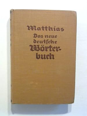 Das neue deutsche Wörterbuch.