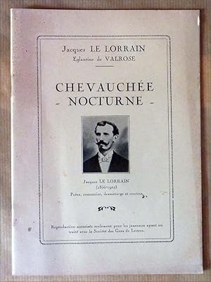 Seller image for Chevauche Nocturne. for sale by librairie sciardet