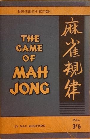 Image du vendeur pour The Game of Mah Jong [Mahjong]. mis en vente par BOOKHOME SYDNEY