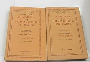 Seller image for Mmoires d'un bourgeois de paris tome premier et deuxime for sale by crealivres