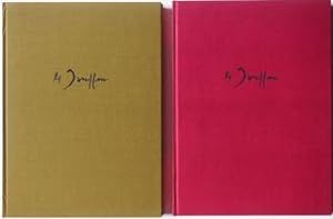 Horst Janssen, Landschaftsradierungen 1970 und Radierungen 1970-1971. 2 Bände, signiert.