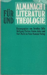Bild des Verkufers fr Almanach 1 fr Literatur und Theologie. zum Verkauf von Buchversand Joachim Neumann