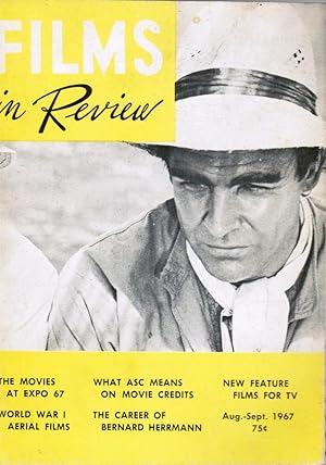 Immagine del venditore per Films in Review: Aug-Sept 1967 Sean Connery (Cover) venduto da Bookshop Baltimore