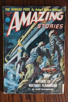 Bild des Verkufers fr AMAZING STORIES (Pulp Magazine). August 1952; -- Volume 26 #8 The Return of Michael Flannigan by John Bloodstone;; zum Verkauf von Comic World