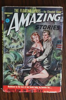 Seller image for AMAZING STORIES (Pulp Magazine). February 1953 ; -- Volume 27 #2 John Carter and the Giant of Mars by Edgar Rice Burroughs (cover story) for sale by Comic World