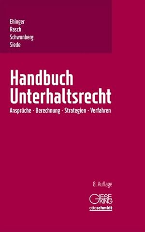 Seller image for Handbuch Unterhaltsrecht for sale by BuchWeltWeit Ludwig Meier e.K.