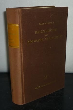 Bild des Verkufers fr Meisterlieder der Kolmarer Handschrift. [Herausgegeben von Karl Bartsch]. zum Verkauf von Antiquariat Kretzer