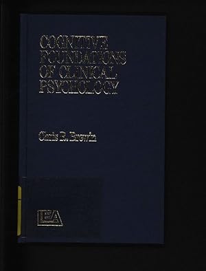 Seller image for Cognitive foundations of clinical psychology. for sale by Antiquariat Bookfarm