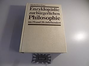 Bild des Verkufers fr Enzyklopdie zur brgerlichen Philosophie im 19.und 20. Jahrhundert. zum Verkauf von Druckwaren Antiquariat