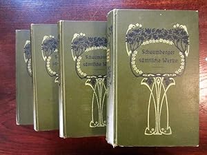 Schaumberger sämtliche Werke Band I  IV (4 Bände komplett)