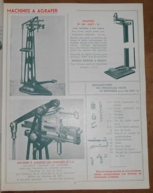 Société D. C. C. vous présente son Catalogue Général de Fournitures Générales Matières Machines &...