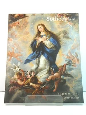 Sotheby's Sale L17030: Old Masters, 3 May 2017